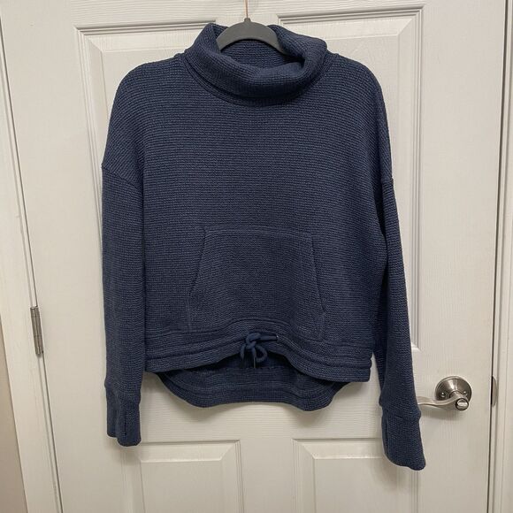 Sweaty Betty Restful Bouclé Funnel Neck Sweatshirt Women’s Small 4-6 - Picture 2 of 6